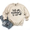 Simply Sage Market Women's Graphic Sweatshirt Talk Football To Me Ball - 3 of 4