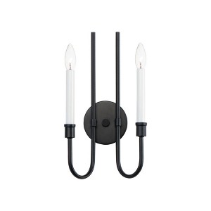 Maxim Lighting Tux 2 - Light Wall Light in  Black - 1 of 4