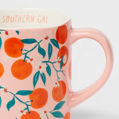 16oz Stoneware Southern Gal Mug Pink - Opalhouse&#8482;_2