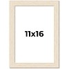 PosterPalooza | 11x16 Wide Barnwood Picture Frame, UV Acrylic, 6 Finishes - Grey, Brown, White, and Black - 2 of 4