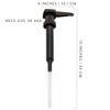 Darware Large Black Pump Dispenser 38mm Replacement Pumps for Gallon/ Half Gallon Bottles, 4pk; 38-400 Size - 3 of 4