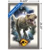 Trends International Jurassic World: Dominion - T. Rex Focal Framed Wall Poster Prints - 3 of 4