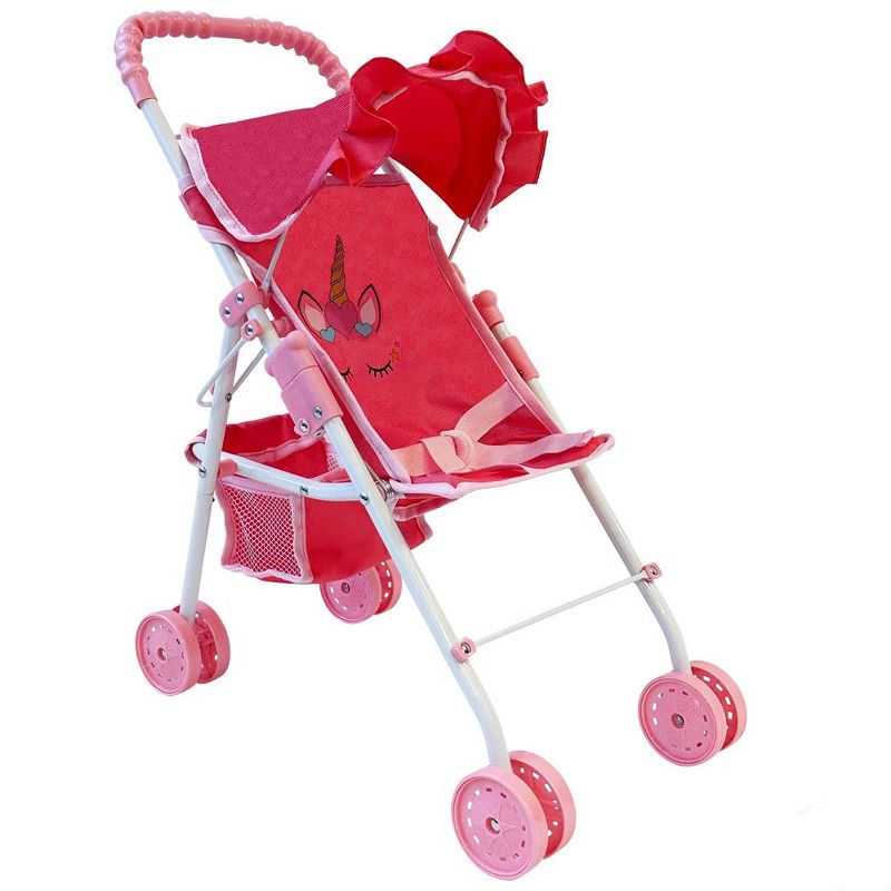 The New York Doll Collection Baby Doll Stroller - My First Toy Stroller for Kids, 1 of 10