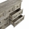 Kumasinova 7-Drawer Dresser with Roman Column Handles, Farmhouse Bedroom Storage Cabinet, Storage Dresser for Bedroom, Spacious Top for TV Stands - 3 of 4