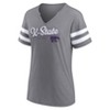 NCAA Kansas State Wildcats Women's V-Neck Notch T-Shirt - 2 of 3