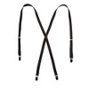 CTM Women's Elastic Clip-End 1/2 Inch Skinny Urban Suspenders - 2 of 4