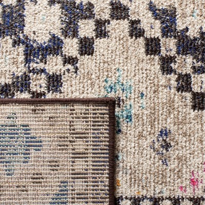 Metro-Mod Chic Black & Yellow 9' Square Synthetic Area Rug
