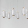 ET2 Lighting Rhythm 10 - Light Island Pendant Light in  Gold - 2 of 3