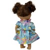 Doll Clothes Superstore  Handmade Pony Print Dress Fits 14 In. Baby Alive and Little Baby Dolls - 4 of 4