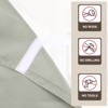 Unique Bargains Tie Up Blackout Privacy Door Curtain 1 Panel - 3 of 4