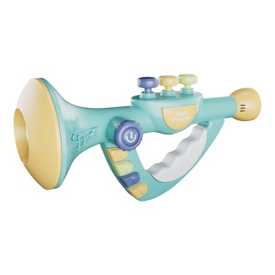 Image of Contixo KT2 Electronic Horn Musical Toy Instrument - Blue