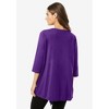 Woman Within Women's Plus Size 7-Day Layered 2-In-1 Tunic - 3 of 4