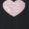 Rerun Island Men's Self Love Club Heart Long Sleeve Graphic Cotton Pullover Sweatshirt - 2 of 4