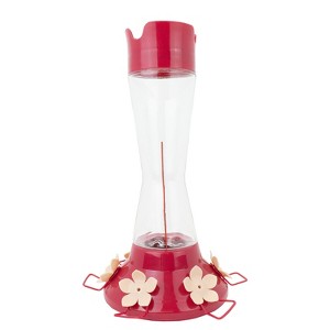 Perky-Pet Hummingbird 20 oz Glass/Plastic Pinch-Waist Nectar Feeder 6 ports (Case of 2) - 1 of 1