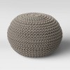 Cloverly Chunky Knit Pouf - Threshold™ - 3 of 3