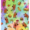 Seven Times Six Scooby-Doo Men's Allover Scooby With Snacks Tie-Dyed Design Swim Trunks Multicoloured - image 4 of 4