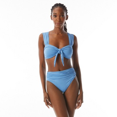Carmen Marc Valvo Front Tie Bikini Top