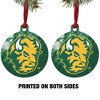 North Dakota State Tie Dye Aluminum Holiday Christmas Tree Ornament - 2 of 4
