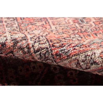 Helena Multi-Color Cotton and Polyester Rectangular Rug