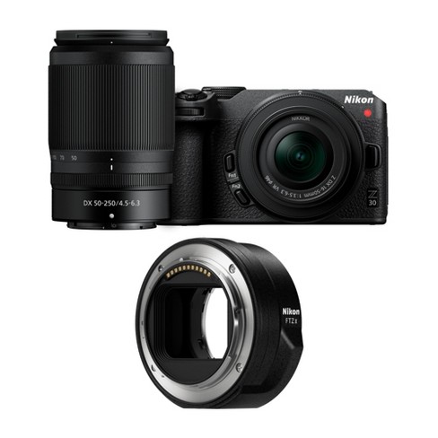 Nikon Z 30 Mirrorless With Z Dx 16-50mm Vr And Nikkor Z 50-250mm
