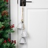 Northlight Fluted Bell Trio Christmas Decorations - 20" - White - Set of 2 - 2 of 4
