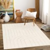 Lahome Tufted Machine Washable Bidirectional Rainbow Floor Mat-Soft Colorful Carpet for Living Room, Bedroom,or Entryway - 2 of 4