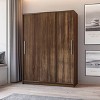 Denmark 3 Sliding Doors Clothing Armoire - 2 of 4