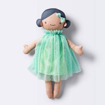 Plush Doll with Mint Dress - Cloud Island™