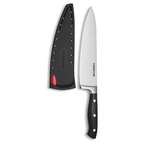 Farberware Edgekeeper 8 Inch Forged Triple Riveted Chef Knife With Self ...