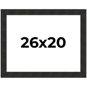PosterPalooza | Contemporary Black Picture Frame - UV Acrylic, Backing Board, Hanging Hardware Included - 1 of 4