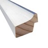 30"x22" Morgan Wood Frame Cork Board White/Blue - Amanti Art - 2 of 4