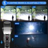 Shadowhawk Rechargeable LED Flashlight ¨C 2000 Lumens XHM90.2, LCD Display, High Power, Waterproof Handheld Light for Camping, Hiking, Emergency Use - 3 of 4