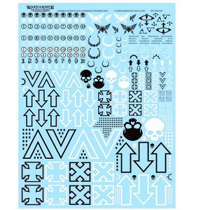 Vehicle Markings Transfer Sheet Legiones Astartes Legions Imperialis - 1 of 1