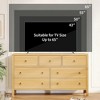 7 Drawer Dresser for Bedroom, Wooden Chest of Dressers for Deep Drawers, Modern Dressers Organizer with Round Handle,TV Stand - 3 of 4