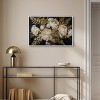 Art Remedy Glass Vase and Classical Flowers Classical vintage floral vase wall art Framed - 4 of 4