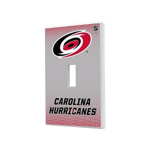 NHL Eastern Conference Teams Linen Hidden-Screw Light Switch Plate for Single Toggle - 1 of 4