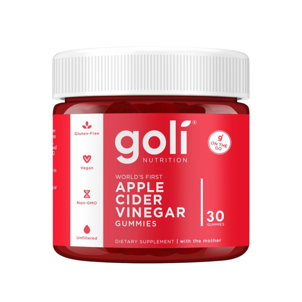 Photos - Vitamins & Minerals Goli Nutrition Apple Cider Vinegar Vegan Gummies - 30ct