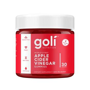 Goli Nutrition Apple Cider Vinegar Vegan Gummies - 30ct