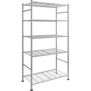 5 Tier Shelf Organizer, Heavy Duty Garage Shelving Unit with Leveling Feet Stable Metal Shelves - 1 of 4
