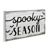 Stupell Industries Spooky Season Sign Black Bats Halloween Phrase Wall Plaque Art - 2 of 4