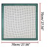 INSPIRE CHIC Women's Polka Dot Square Neckerchief Headband 27.56*27.56 inches(L*W) - 3 of 4