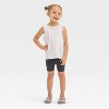 Grayson Mini Toddler Girls' Rib Biker Shorts - 3 of 3