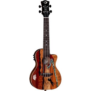 Luna Vista Stallion Concert Acoustic-Electric Ukulele Gloss Natural - 1 of 1