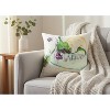 Melon Lemon and Berries Pillow – 18" Bright Indoor Outdoor Accent by Manual Woodworkers and Weavers - 3 of 3