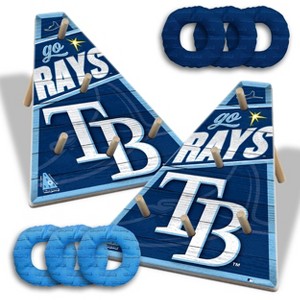 MLB Tampa Bay Rays Ring Bag Outdoor Game Set - 1 of 4