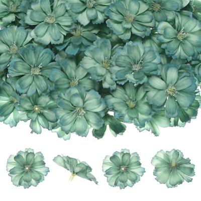 Unique Bargains Silk Fake Plum Blossom Artificial Flower Heads