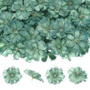 Unique Bargains Silk Fake Plum Blossom Artificial Flower Heads - 1 of 4