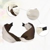 Unique Bargains Women's Color Block Satin Wide Headband 1.97" Width 1 Pc - 4 of 4