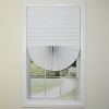 Versailles Cordless Temporary Pleated 4 Pack Shade for Windows White - 3 of 4