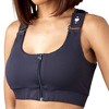 heart&core Shirl Bra, Post-Surgery Racerback Zip Bra, Double Zipper Front - 2 of 4